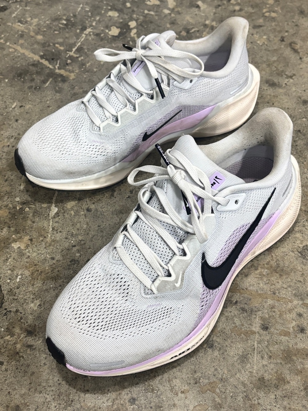 Nike Women's Pegasus 41 Air Zoom - Light Blue & Purple Running Sneakers